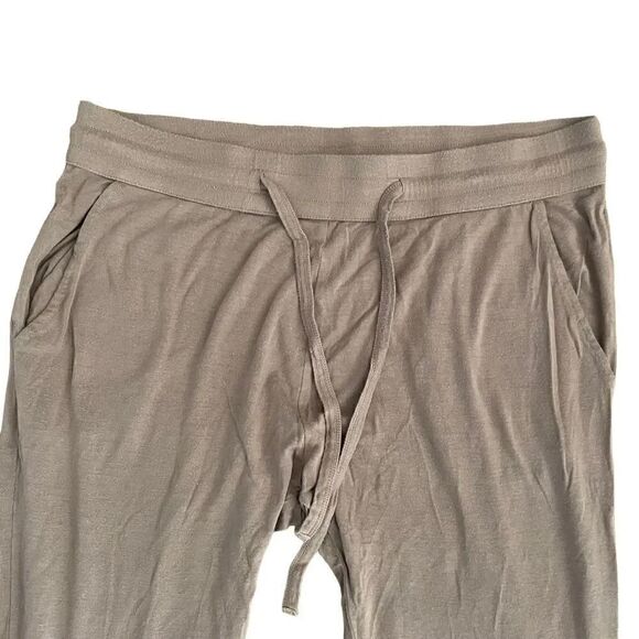 The Woods Tan Modal Loungewear Yoga Athleisure Comfy Soft Womens Jogger Pants M - Picture 2 of 9